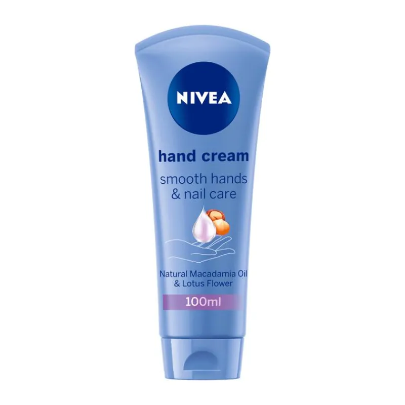 NIVEA Smooth Hands & Nail Care Handcrème 100 ML