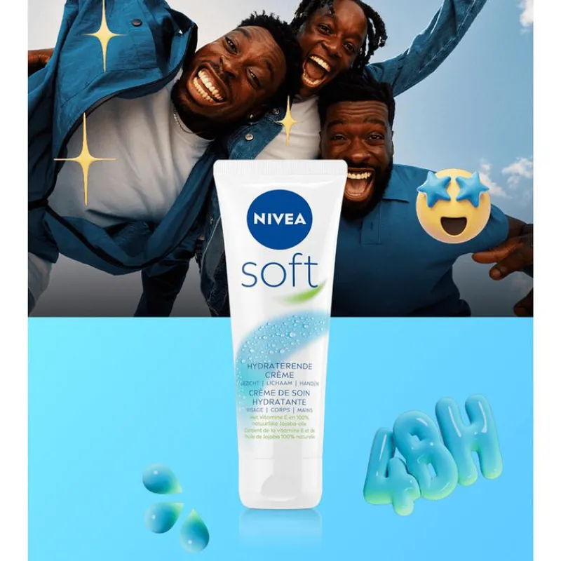 NIVEA Soft Hydraterende Bodycrème 75 ML