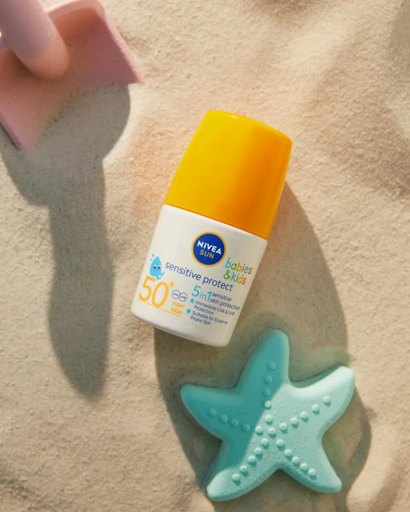 NIVEA SUN Babies & Kids Protect & Sensitive Roll-on Zonnebrand SPF 50+ 50 ML