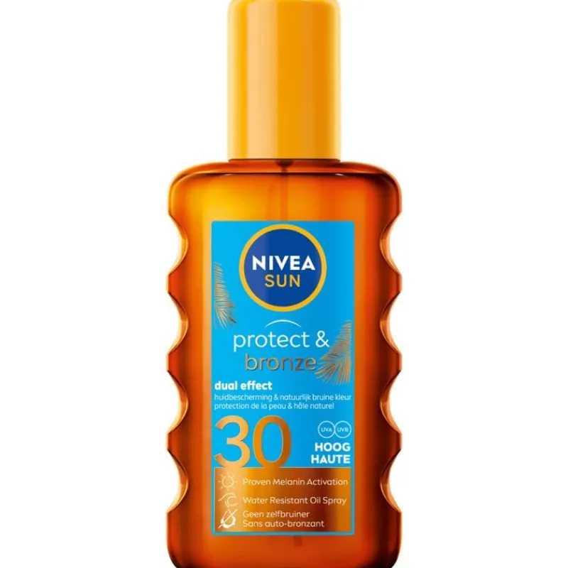 NIVEA SUN Protect & Bronze Zonneoliespray SPF30 200ML