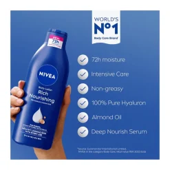 NIVEA Verzorgende Bodymilk 72u Hydratatie 400 ML