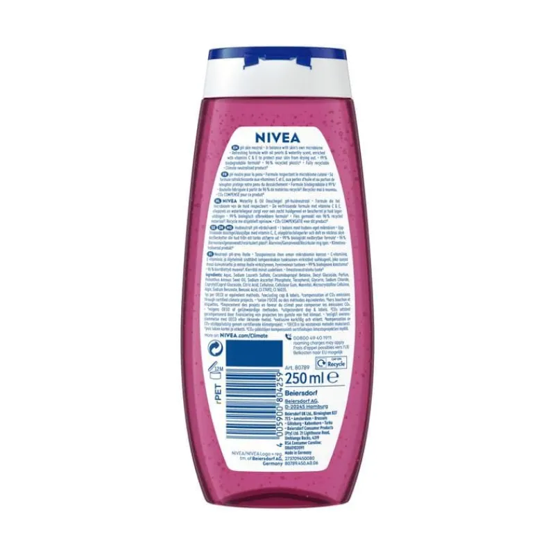NIVEA Waterlily & Oil Douchegel 250 ML