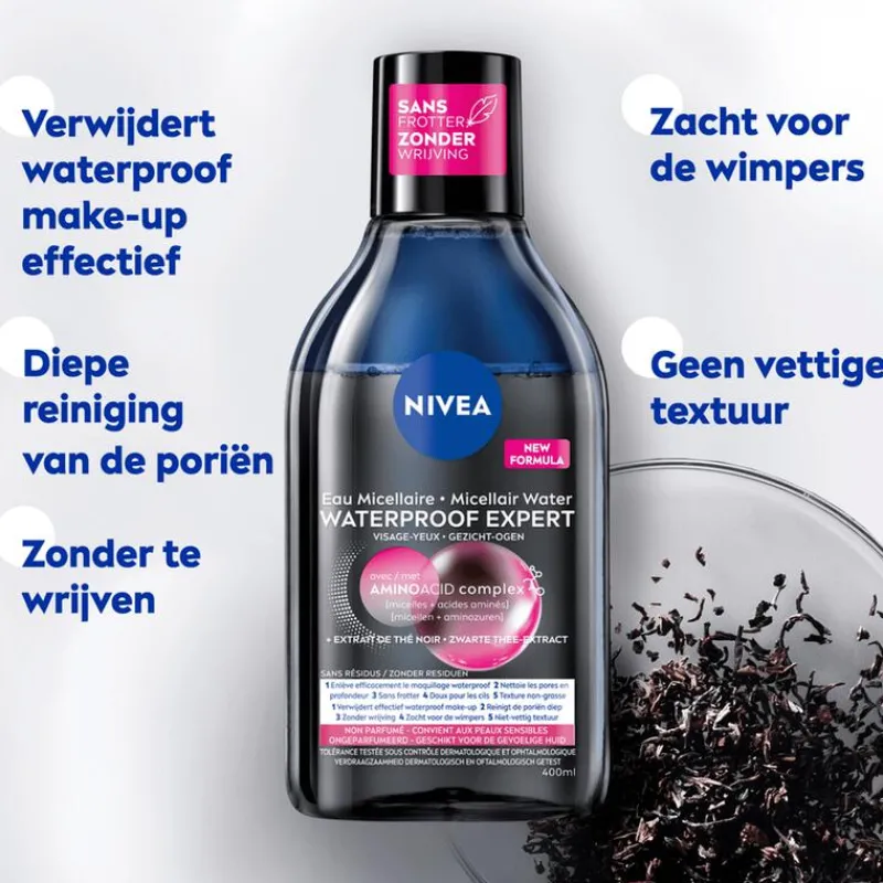 NIVEA Waterproof Expert Micellair Water 400 ML