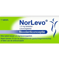 Norlevo Levonorgestrel Morning After Pil 1,5 mg