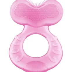 Nûby Nuby - Visvormige Silicone Bijtring Met Borsteltjes - 3M+