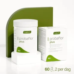 Nupure probaflor plus - Probiotica complex met pepermunt en chicorei, 60 capsules