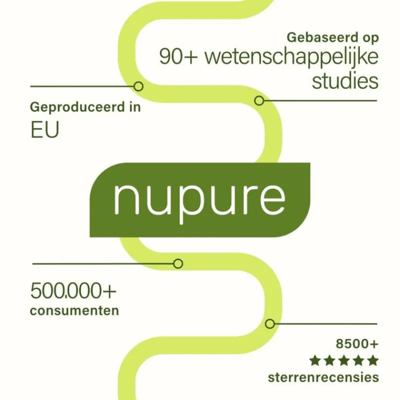 Nupure probaflor plus - Probiotica complex met pepermunt en chicorei, 60 capsules