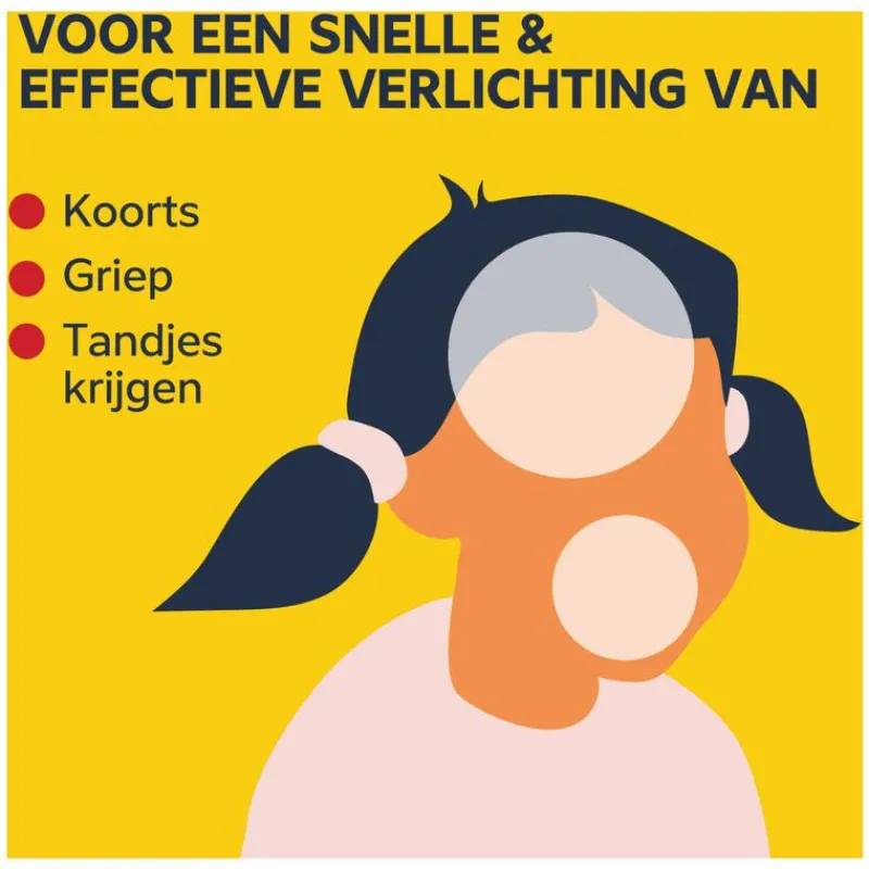 Nurofen voor Kinderen Aardbei Suspensie 200 mg/5 ML