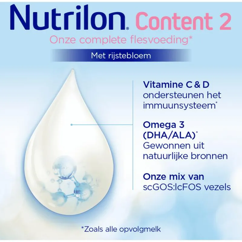 Nutrilon Content 2 Opvolgmelk Baby 6-12 Maanden 800 gram