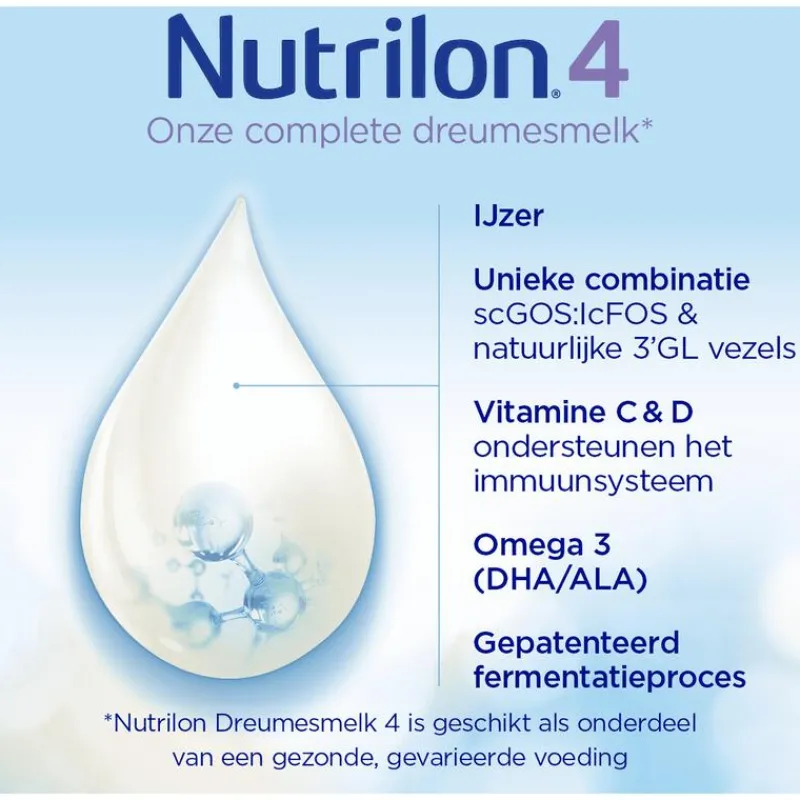 Nutrilon 4 Dreumesmelk Peuter Vanaf 1 Jaar 800 gram