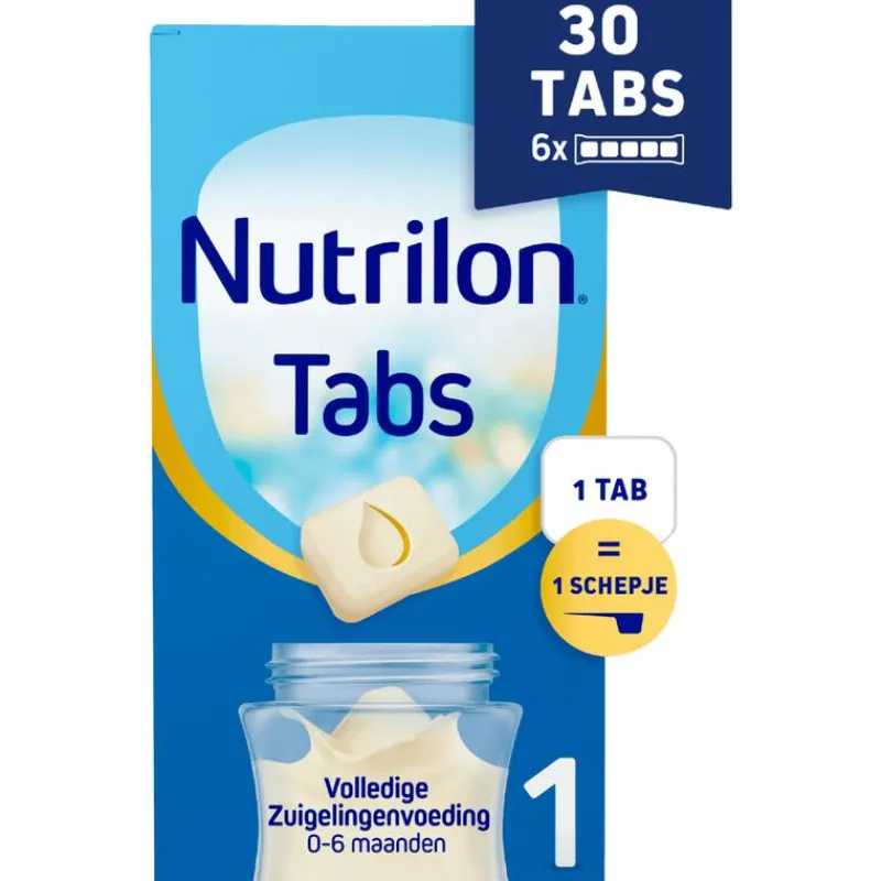 Nutrilon 1 Opvolgmelk Baby 0-6M Tabs 27 gram