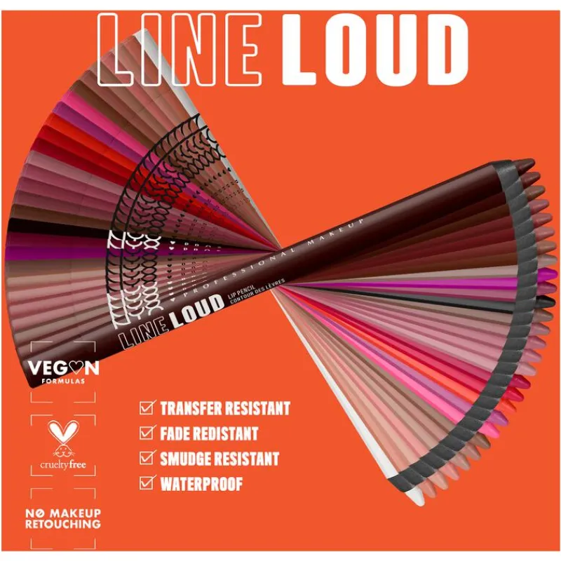 NYX Professional Makeup Line Loud Lip Liner Leave A Legacy