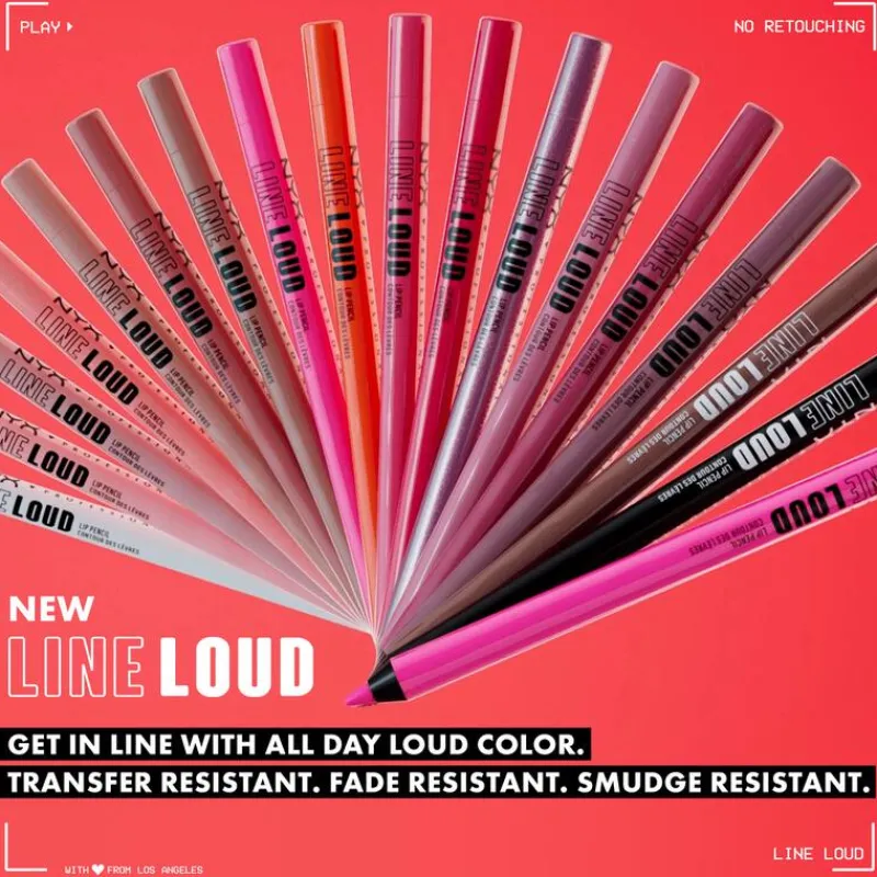 NYX Professional Makeup Line Loud Lip Liner 17
