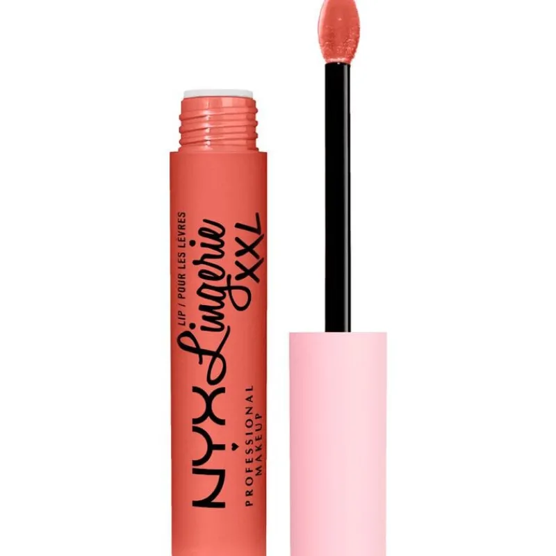 NYX Professional Makeup Lip Lingerie XXL Mat Liquid Lippenstift Turn On 02