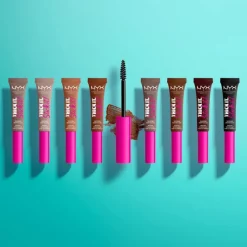 NYX Professional Makeup Thick It. Stick It! Wenkbrauwmascara 8 Black