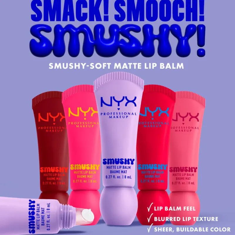 NYX Professional Makeup NYX Smushy Matte Lip Balm Sweet Smac