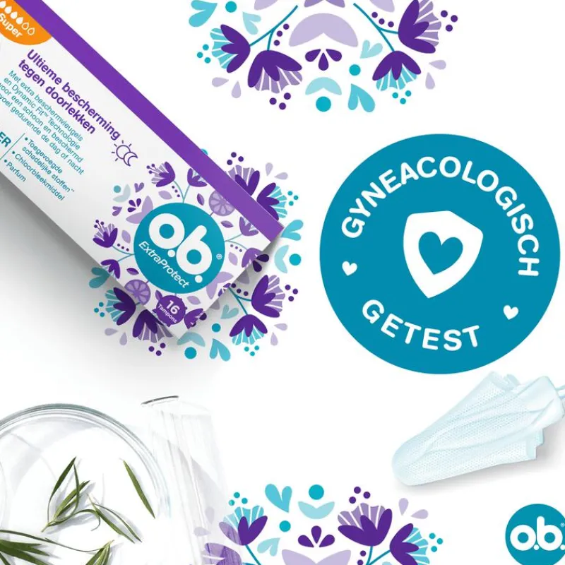 OB o.b. Extra Protect Tampons Super 16 stuks
