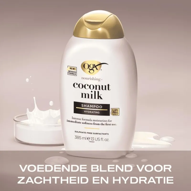 OGX Nourishing Coconut Milk Shampoo 385 ML