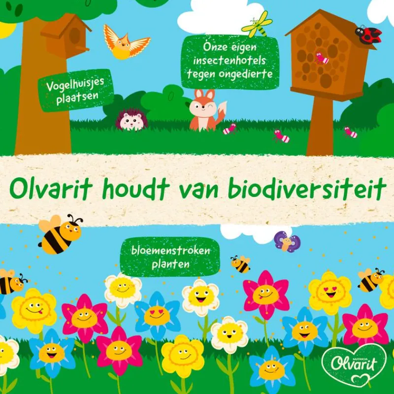 Olvarit Knijpfruit Banaan Aardbei