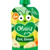Olvarit Knijpfruit 6+ Peer Banaan 100 gram