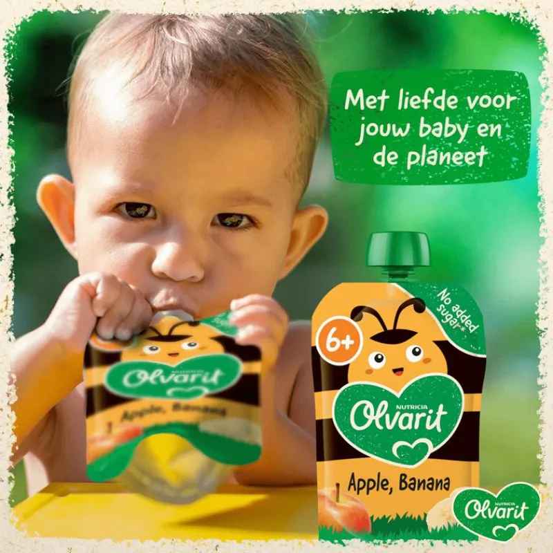 Olvarit Knijpfruit Peer Wortel Rode Biet
