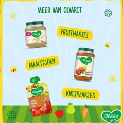 Olvarit Pompoen Kip Aardappel Babyhapje 6+ maanden 200 GR