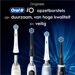 Oral-B iO Gentle Care Opzetborstels Zwart 4 Stuks