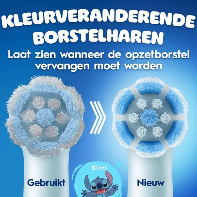Oral-B iO Kids Stitch Opzetborstels 4 stuks