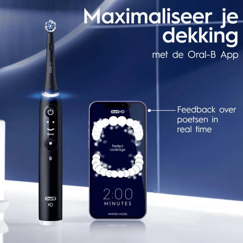 Oral-B iO 6N Zwart Elektrische Tandenborstel