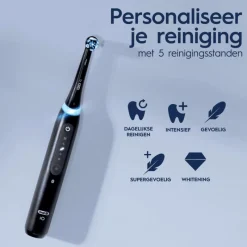 Oral-B iO 5S Duo Zwart & Wit 2 Elektrische Tandenborstels
