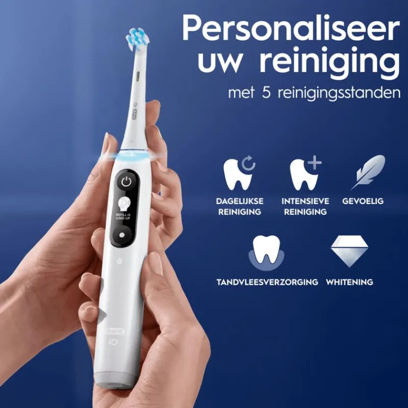 Oral-B iO 6S Wit Elektrische Tandenborstel By Braun