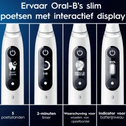 Oral-B iO 6S Wit Elektrische Tandenborstel By Braun