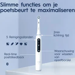 Oral-B iO 5S Wit Elektrische Tandenborstel By Braun