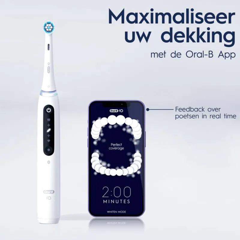 Oral-B iO 5S Wit Elektrische Tandenborstel By Braun