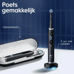 Oral-B iO 9S Zwart Elektrische Tandenborstel By Braun