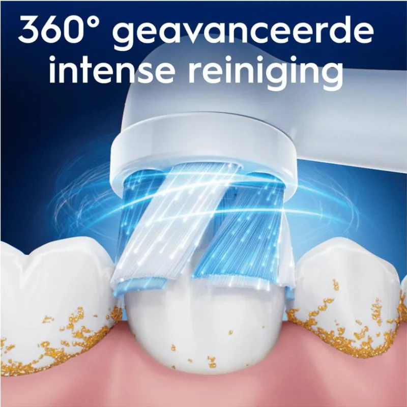 Oral-B iO Ultimate Clean Opzetborstels Wit 4 Stuks