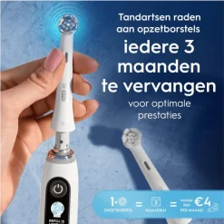 Oral-B iO Ultimate Clean Opzetborstels Wit 4 Stuks