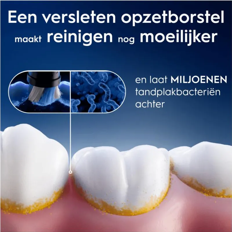 Oral-B iO Ultimate Clean Opzetborstels Wit 4 Stuks