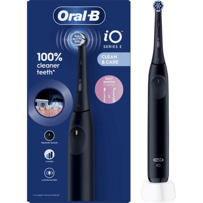 Oral-B iO 2 Zwart Elektrische Tandenborstel