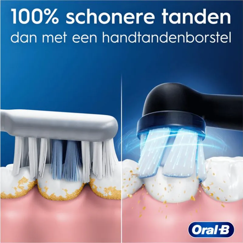 Oral-B iO 2 Zwart & Groen 2 Elektrische Tandenborstels