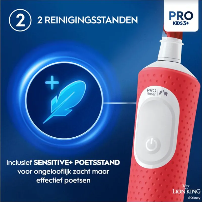 Oral-B Pro Kids 3+ Lion King Elektrische Tandenborstel by Braun