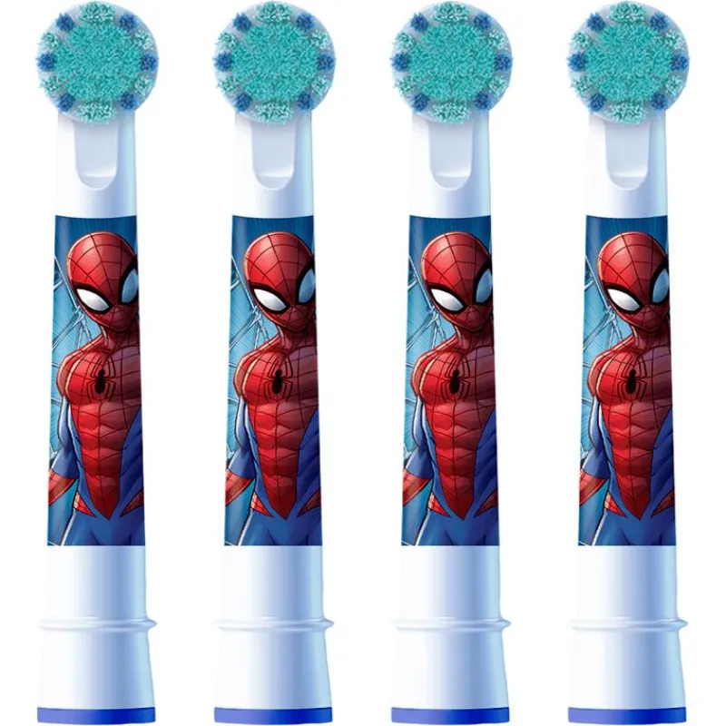 Oral-B Pro Kids Spiderman Opzetborstels - 4 Stuks