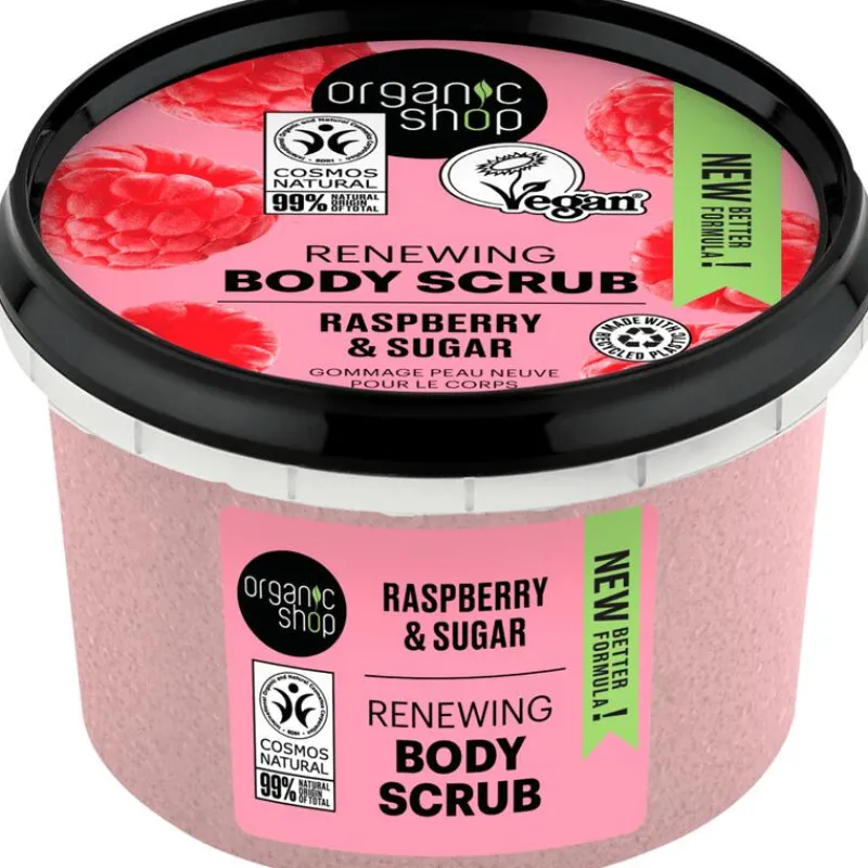 Organic Shop Raspberry Bodyscrub 250 ML