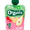 Organix Bio Knijpfruit Peer, Banaan, Framboos