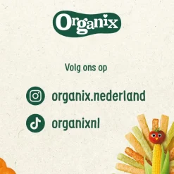 Organix Bio Knijpfruit Peer, Framboos