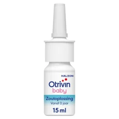 Otrivin Baby Zoutoplossing Neusspray bij een Verstopte Neus 15 ML