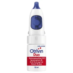 Otrivin Duo Xylometazoline HCl Ipratropium Br, 0,5/0,6 mg/ml Neusspray 10 ML