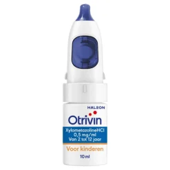Otrivin Xylometazoline HCI 0,5 mg/ml Kinder Neusspray bij een Verstopte Neus 10 ML