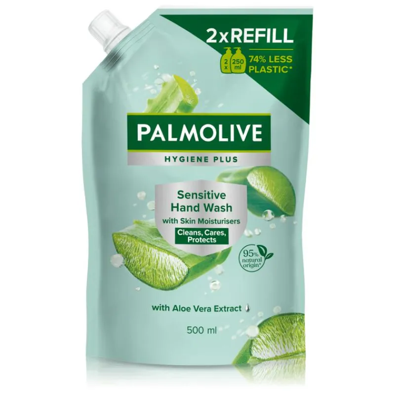 Palmolive Hygiene + Sensitive Handzeep Navul 500ML
