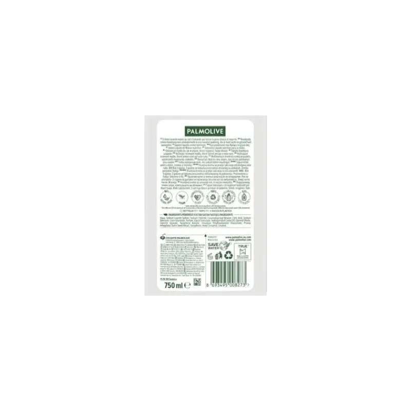 Palmolive Naturals Melk en Amandel Handzeep Navul Fles 750 ML